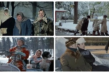 Коллаж на основе кадров из фильмов
