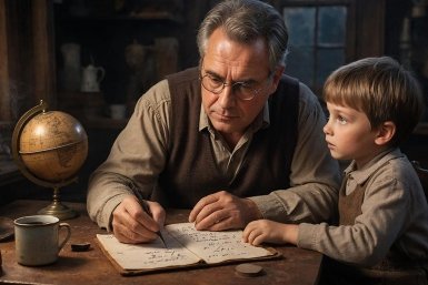 Уроки за вас делали родители, если не способны набрать 6/8 - ТЕСТ на школьные знания ИИ Kandinsky (18+)