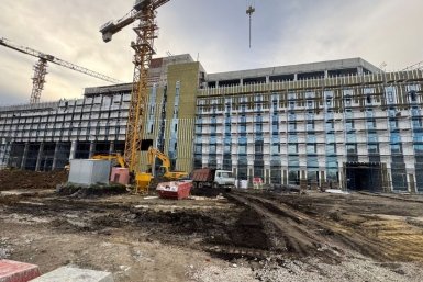 Строительство культурного центра на юго-западе Ставрополя подходит к экватору Пресс-служба министерства строительства Ставрополья