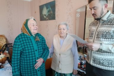 100-летний юбилей отметила труженица тыла в Ессентуках Пресс-служба Ессентуков