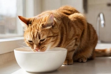 Ни в коем случае не давайте это стерилизованным кошкам: 4 опасных продукта - запрет ветеринара ИИ Kandinsky (18+)
