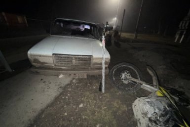 17-летний мотоциклист вместе с пассажиром попали в ДТП на Ставрополье Госавтоинспекция Ставрополья