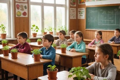 Открыть агрокласс в школе попросили жители края губернатора Ставрополья Сгенерировано GigaChat (18+)
