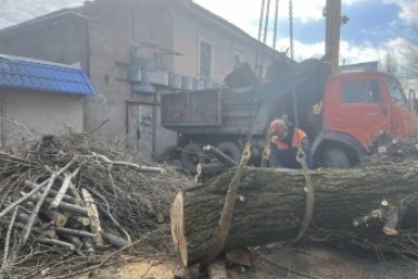 Почти все последствия убрали экстренные службы после разгула ветра в Ставрополе пресс-служба администрации Ставрополя
