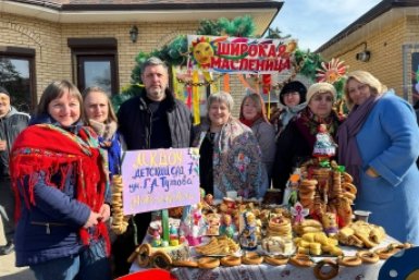 Проводы Масленицы прошли в Кировском округе Ставрополья Соцсети Н.Новопашина