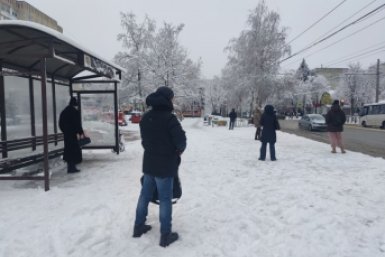 Пробками в 8 баллов и такси за 900 рублей встретил снегопад в марте Ставрополь ИА Stavropol.Media
