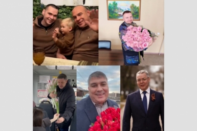 Губернатор и главы территорий Ставрополья поздравляют женщин с 8 Марта коллаж ИА Stavropol.Media