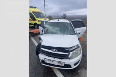 Три автомобиля столкнулись на подъезде к Ставрополю Госавтоинспекция Ставрополья