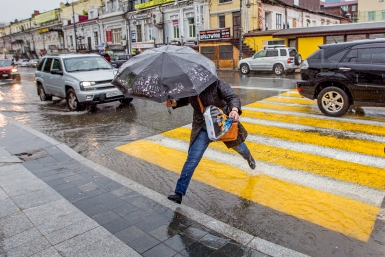 осень, лето, дождь, ливень,  весна,  погода, прогноз погоды, переход Мария Смитюк, ИА PrimaMedia