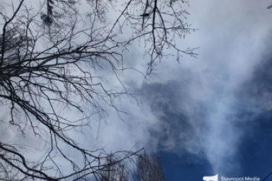 Вражеский беспилотник сбили в небе над Ставропольем 17 марта ИА Stavropol.Media