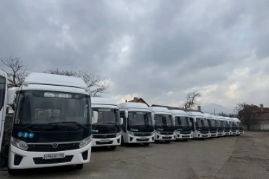 Новые автобусы выйдут на маршруты в Пятигорске Соцсети В.Владимирова