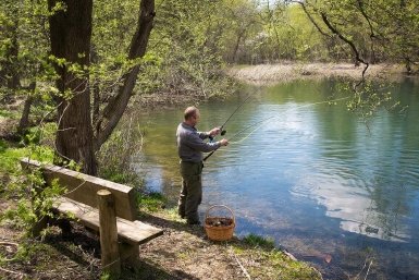 Где искать рыбу после паводка: 3 рабочих места ИИ Kandinsky (18+)