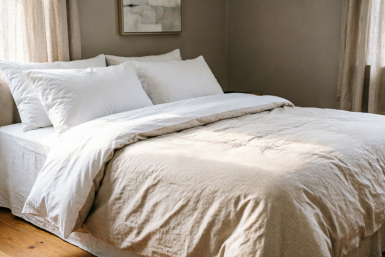 Дышащий хлопок или долговечный лен: лучшие ткани для постельного белья
