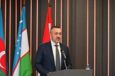 Виктор Пинский выступил перед делегатами и участниками МКПРЗ предоставлено пресс-службой ВКП