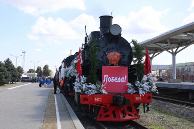 Ретро-поезд "Победа" прибудет 23 апреля на вокзал Невинномысска