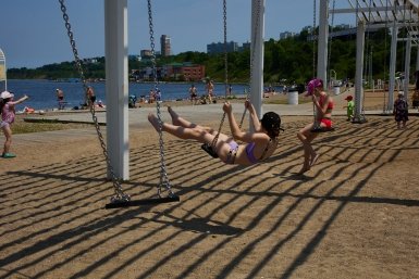 пляж, побережье, набережная, отдых у моря, Татарка Дмитрий Осипчук, ИА PrimaMedia.ru