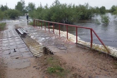 Уровень воды в реке Кума на Ставрополье может достичь опасных значений