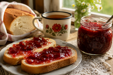 Варенье на свежем хлебе - июльская классика СССР, которая была вкуснее и конфет, и тортов