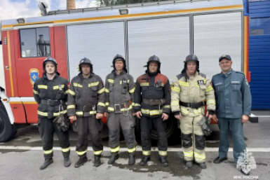 Девушку с котом спасли пожарные из горящего дома на Тухачевского в Ставрополе