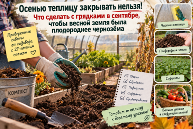 Весной земля лучше чернозёма - а секрет всего в 4 шагах по обработке и удобрению участка