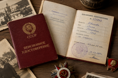 Нашли старое пенсионное удостоверение СССР: что можно узнать по этой книжечке — кроме размера пенсии