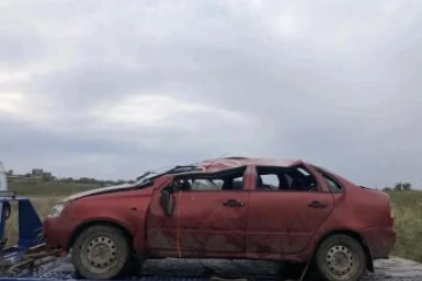 Пострадали трое: 19-летняя девушка на “Ладе” съехала с трассы на Ставрополье