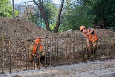 Участок приводят в порядок Правительство Севастополя