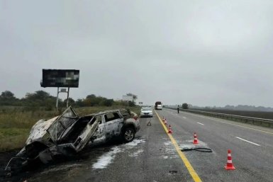 Два 19-летних парня погибли в ДТП с возгоранием машин на Ставрополье