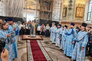 Православные жители Ставрополья отмечают Покров