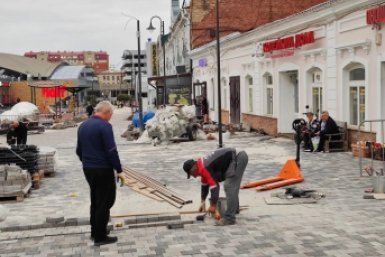Арт-объекты привезли, фонтан наготове: как выглядит сквер на Шаумяна в Ставрополе ИА Stavropol.Media