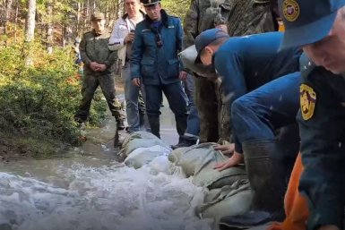 Кадр из видео ГУ МЧС России по Республике Крым