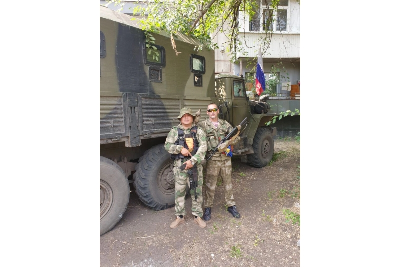 Роман Черевков в зоне СВО Из личного архива Романа Черевкова