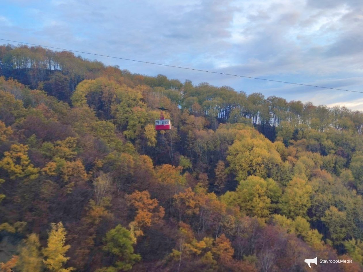 В Кисловодске запустили канатную дорогу в нацпарке ИА Stavropol.Media