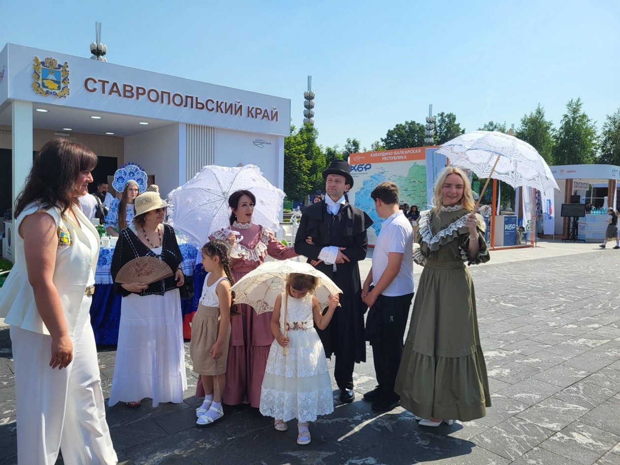 Ставрополье показало скифов, &quotледи-фуршет&quot и современные трассы на форуме &quotПутешествуй!&quot пресс-служба минтуризма Ставрополья