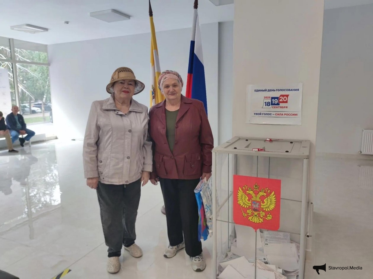 Валентина Егоровна и Татьяна Ивановна не пропускают выборы