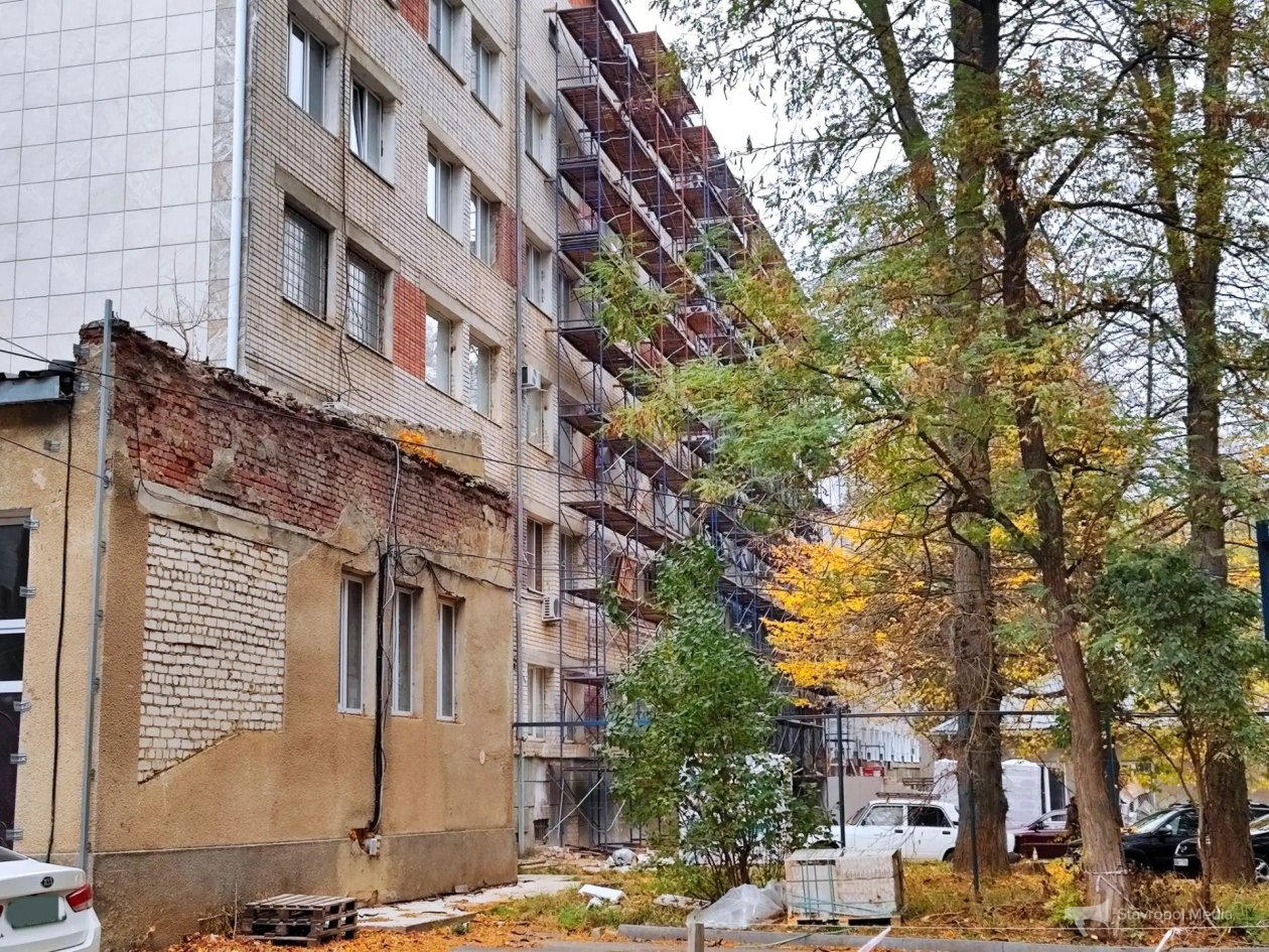 Городская больница №2 на реставрации