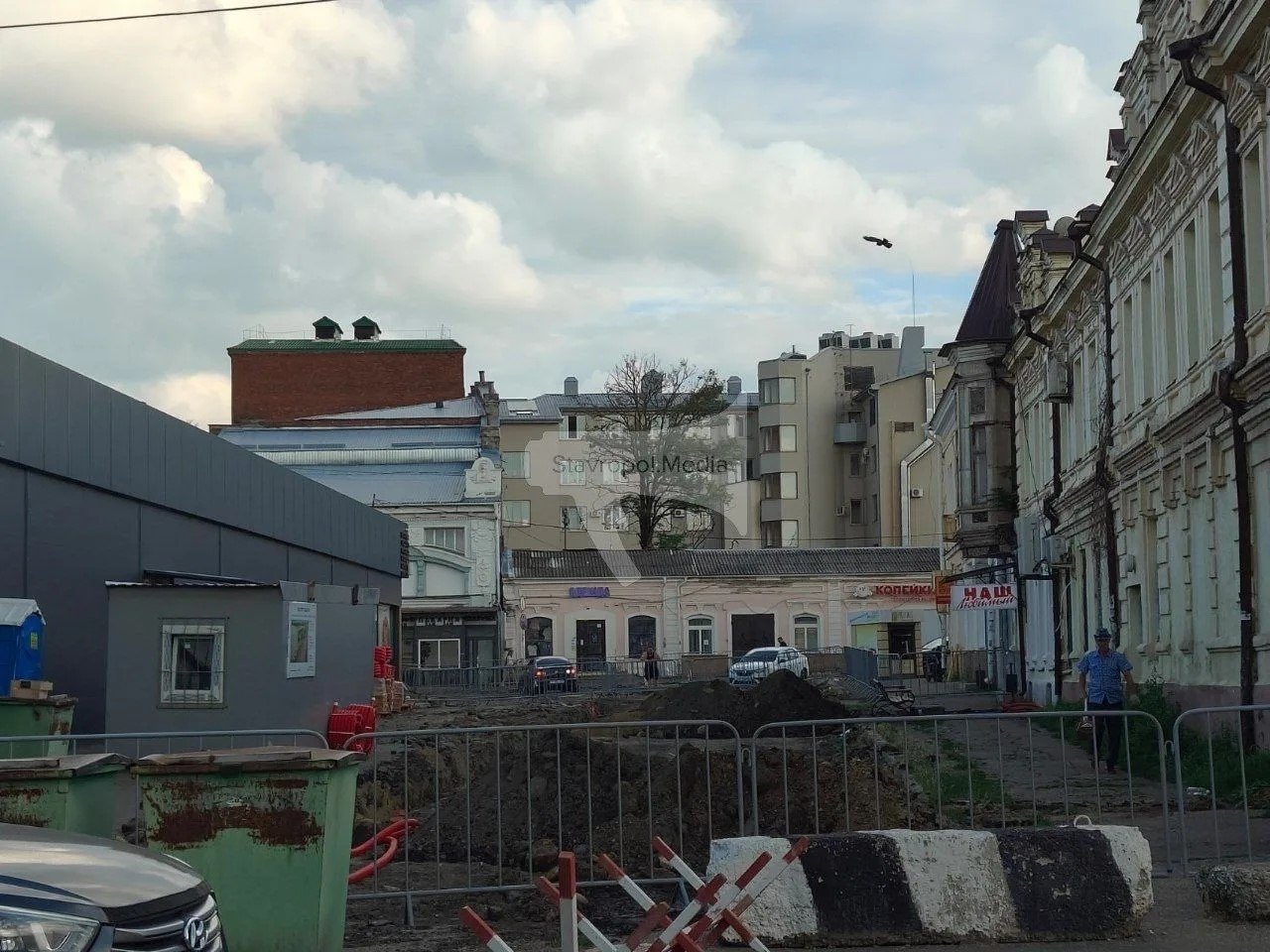 Движение по улице Шаумяна в Ставрополе ограничат до октября ИА Stavropol.Media