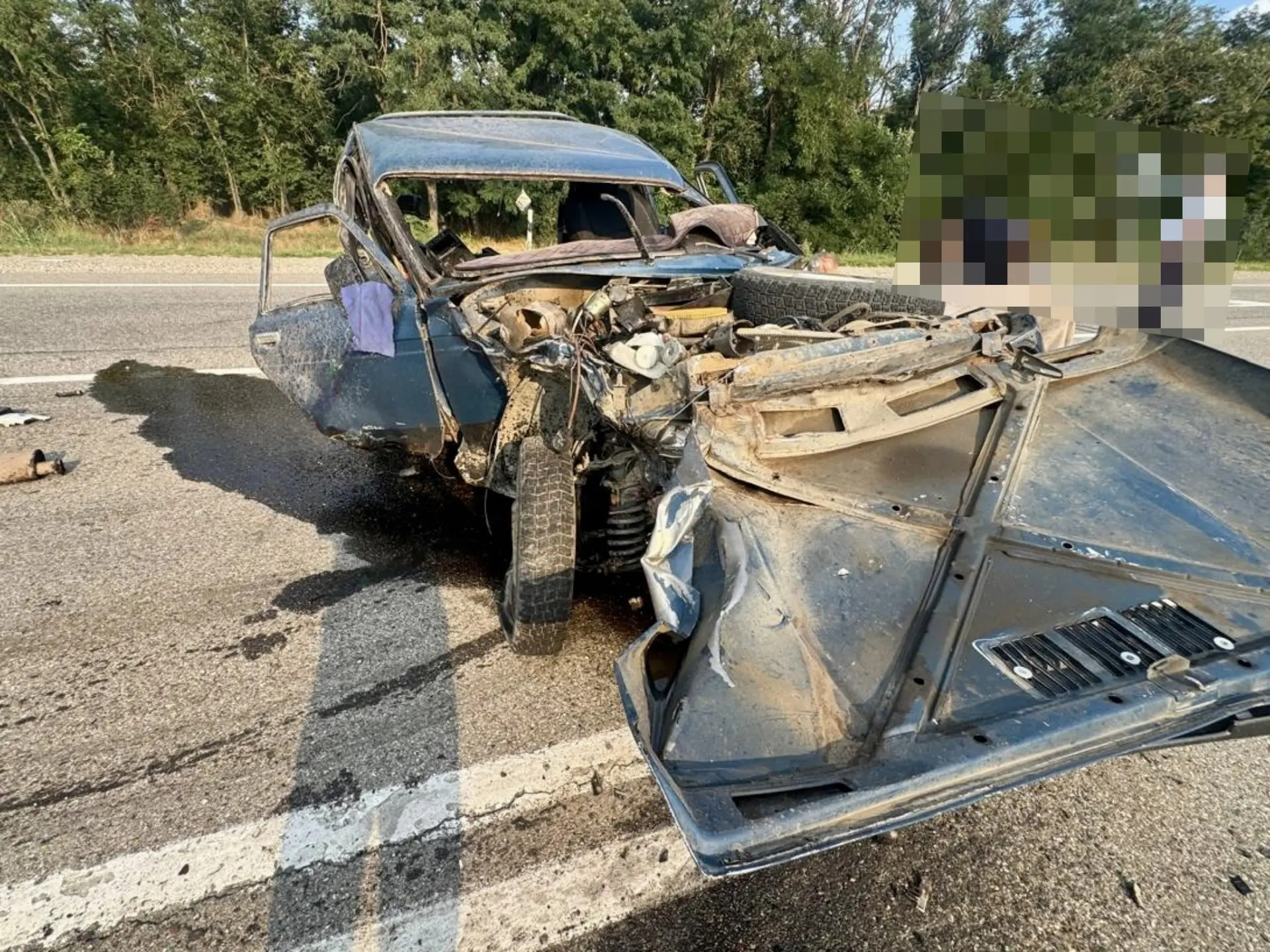 Четырёх человек забрали в больницу после страшной аварии на трассе Ставрополья Госавтоинспекция Ставрополья