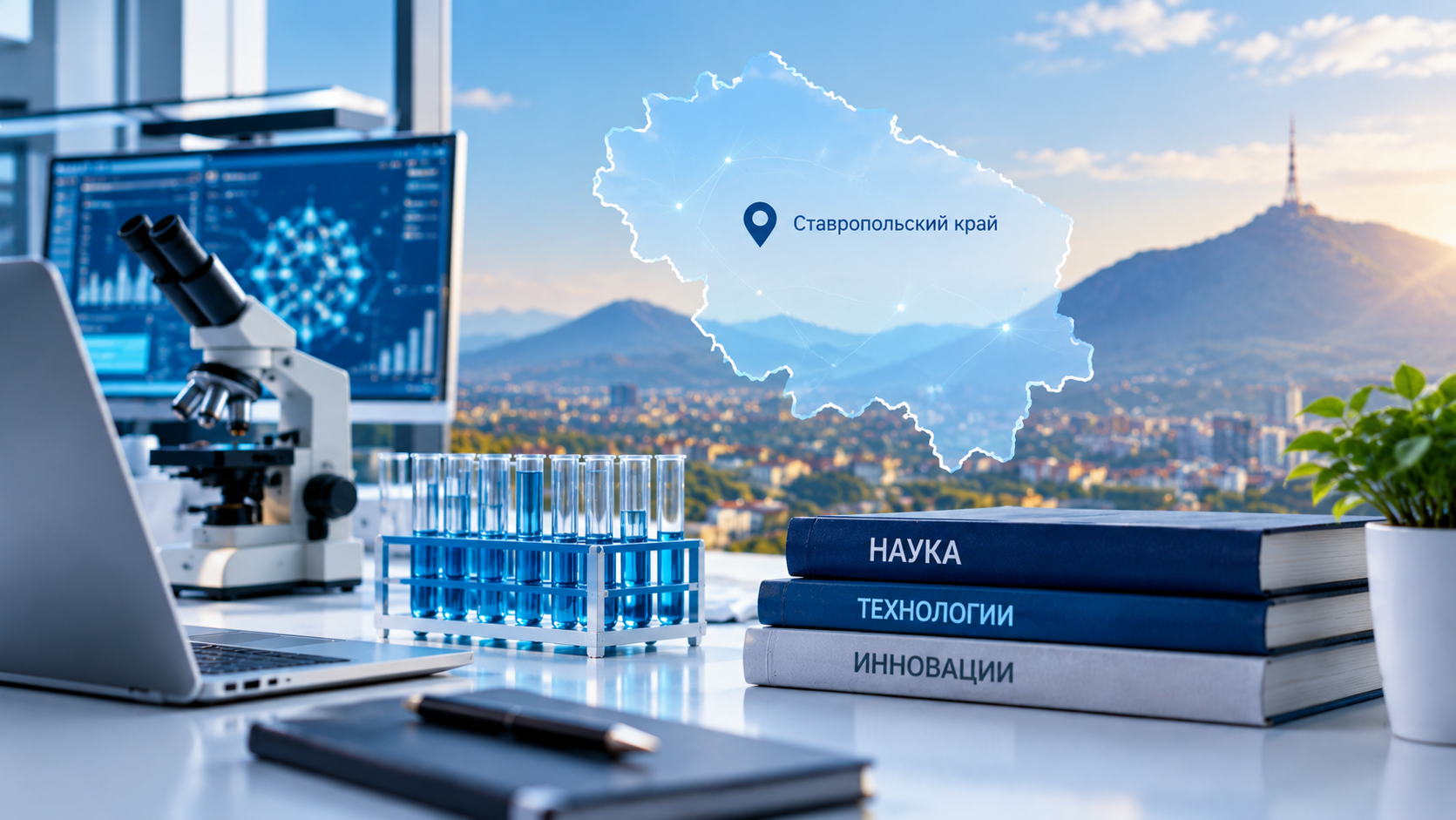 Ставрополье заняло 50-е место в рейтинге научно-технологического развития Сгенерировано ИИ